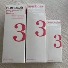 【新品未開封】numbuzin 3番　クレンジング、トナー、乳液3点セットのサムネイル