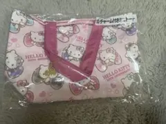 【新品未開封】ハローキティチャーム付きミニトート