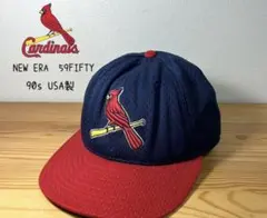 お*べ様 MLB セントルイス・カージナルス キャップ ニューエラ USA製 9