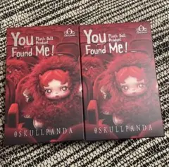 スカルパンダ　2個セット　you found me ポップマート