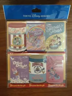 東京ディズニーリゾート メモ用紙セット 6種