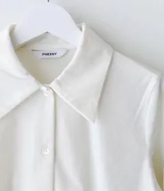 PHEENY PA25-CS16 Sheer velour shirt - メルカリ
