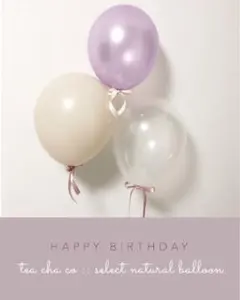 パープル　誕生日　バルーン　飾り　バースデー　風船　木製レターバナー　ピンク　白