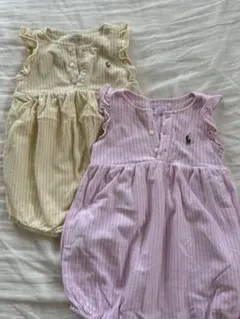 ポロ・ラルフ・ローレン ツーウェイ・ドレスオール 2点セット