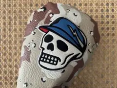 正規品】devereux golf ユーティリティ用 ヘッドカバー スカル刺繍 
