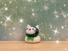 可愛い*°♡ドロボウ猫☆ミニチュア　ガラス細工☆