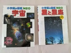 小学館の図鑑　ＮＥＯ 星と星座　宇宙　図鑑　本のサムネイル