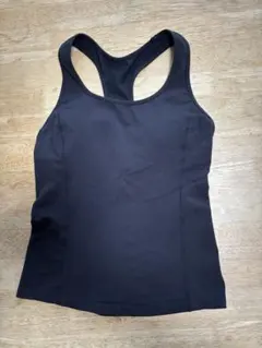 イージーヨガ★ブラックタンクトップ