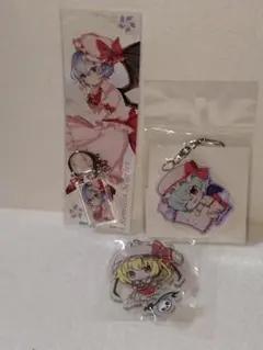 東方Project　レミリア＆フランドール　アクリルキーホルダー　セット