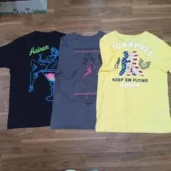 ☆オマケ付きです☆　AVIREX　レアＴシャツ　３枚セット　アヴィレックス　ＸL