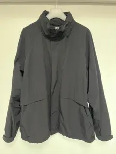 UNIQLO ウィンドプルーフスタンドブルゾン 黒　 XL