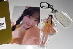 川本笑瑠 CUTIE STREET トレカ キーホルダー 3周年限定