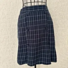 マジェステックレゴン チェック柄台形スカート FREEのサムネイル