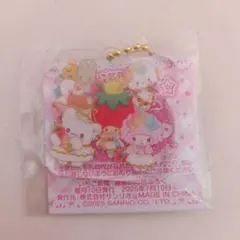 【新品未開封品】サンリオ いちご新聞 690号 ふろく アクリルキーホルダー