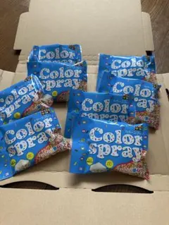 16日まで限定値下げチロルチョコ カラースプレー8袋セットのサムネイル