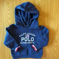 Ralph Lauren Polo フード付きトレーナー 24M ネイビー