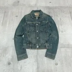 ヤヌーク Gジャン デニムジャケット メンズ 春 カジュアル ボタン 襟 デニム