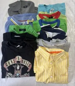 子供半袖Tシャツとポロシャツセット11枚セット140～150