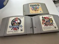 N64ソフト3本セット マリオカート64 他