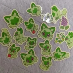 ニャオハ シールセット　フレークシール　ポケモン