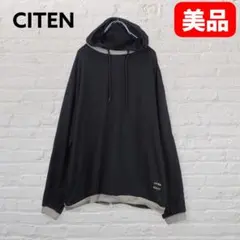 CITEN ユナイテッドアローズ オーバーサイズ パーカー M ダークグレー