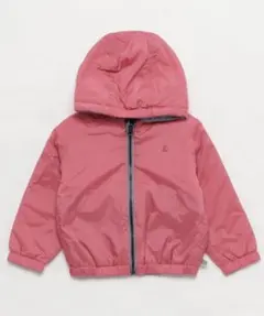 プチバトー リバーシブル ピンクジャケット 86cm