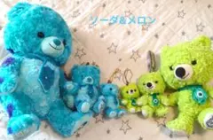 激レア　新品　完売品　ユニベアシティ　ブルー・ベリーパイ スモールベアセット ユニベアシティ ブルー・ベリー＆パイ スモールベアセット - メルカリ