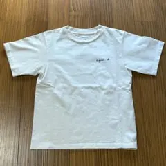 agnis b. ホワイト Tシャツ