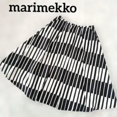 【モモナ様専用】marimekko ストライプ フレアスカート 34のサムネイル