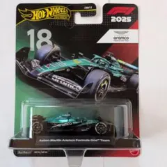 ホットウィール　アストンマーティン　アラムコ　フォーミュラワン　F1 レース