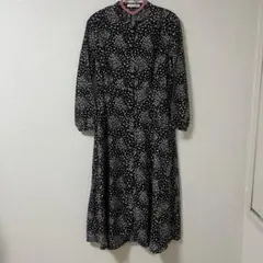 chocol raffine robe フラワープリントワンピース　Fサイズ