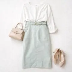 PROPORTION BODY DRESSING♡ベルト付タイトスカート 2のサムネイル