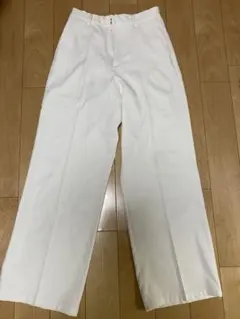 GRL ホワイト ワイドパンツ