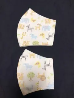 即購入可☆ インナーマスク 2枚セット☆親子でおそろい☆No.1
