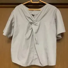 earth music&ecology ライトベージュシャツ 半袖