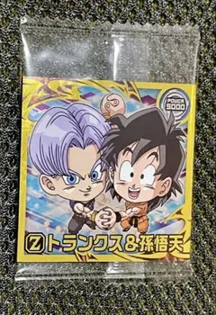 ドラゴンボール超戦士シールウエハース超１５　トランクス&孫悟天　未開封