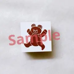 ☆oyaMADE スタンプ クマッキー ニコレシピ オヤマデ 紙博 - メルカリ