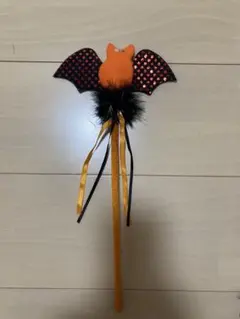 ハロウィン コウモリ ステッキ