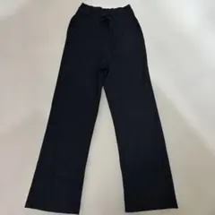 ユニクロ　リブニットパンツ