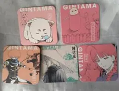 銀魂展 アートコースター 5枚セット