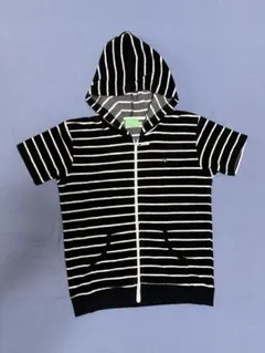 Arnold Palmer パイル地ストライプ フードパーカー　フーディ