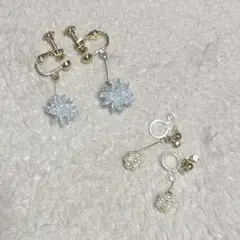 3coins スリコ　イヤリング2個セット