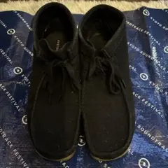 RESTORYTION ブラック ハイカットスニーカー 26.5cm