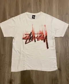 Stussy 00s グラフィックプリント Tシャツ ホワイト
