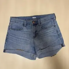 デニムショートパンツ サイズ8 ライトブルー