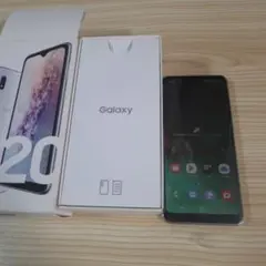 美品 Galaxy A20 アンドロイド11 シムフリー 新品ケース付き