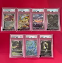 PSA10 まとめ売り　マグマ団のグラードン25th サンダースex sarのサムネイル