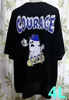ゴースト スケボー Ｔシャツ 4Lサイズ 未使用タグ付き