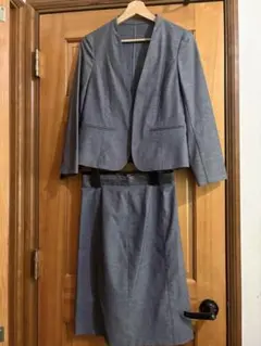 NOLLEY'S グレー スカートスーツ 38