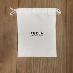FURLA 巾着袋 ポーチ ホワイトのサムネイル